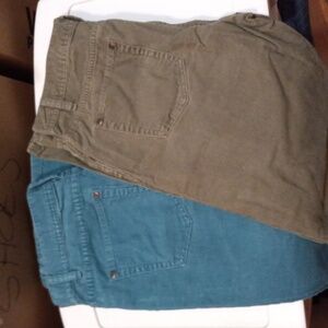 2 Pair J Crew Cord 5pkt Jeans